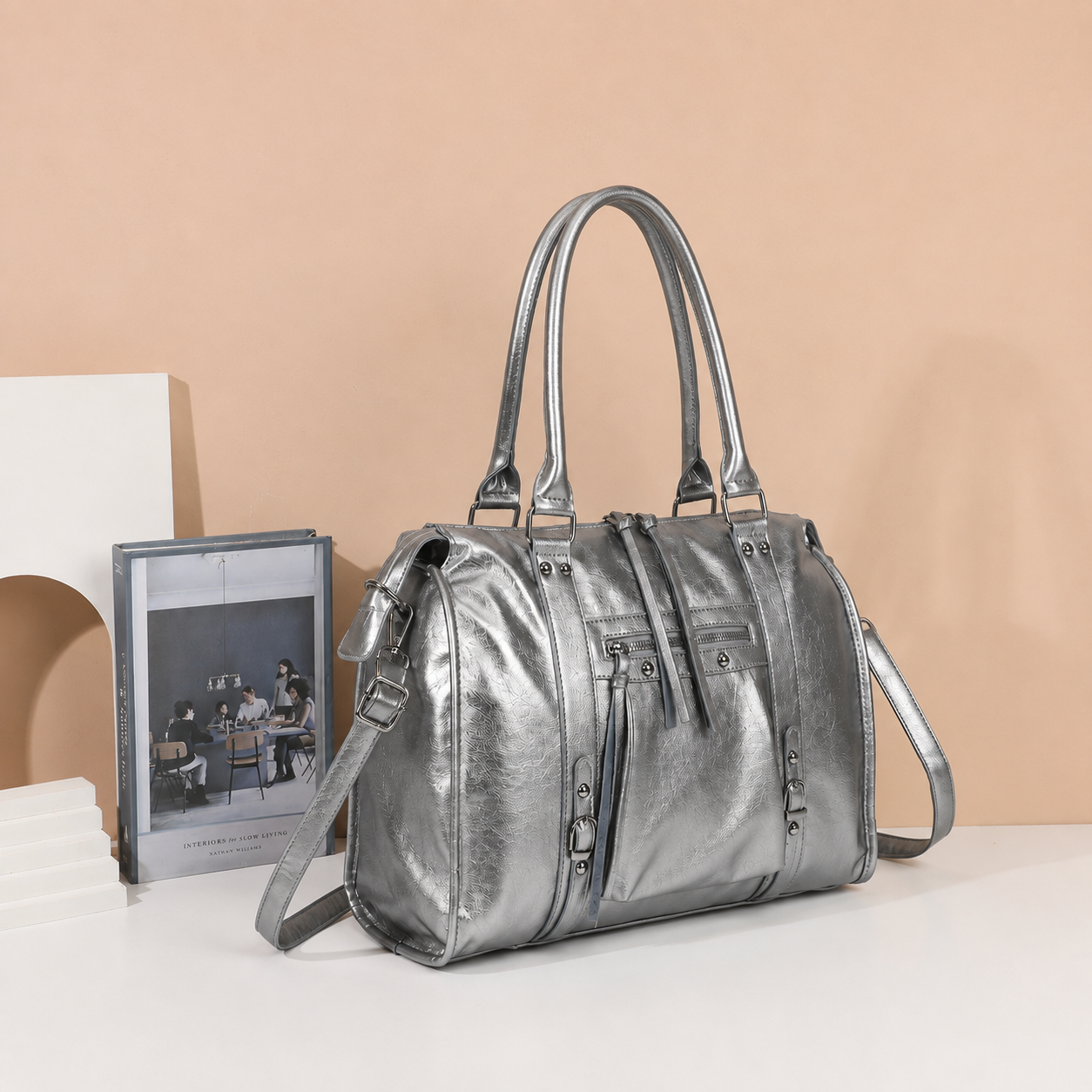 Skyla Metallic Large