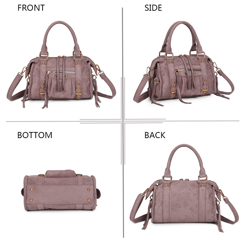 Skyla Petit Suédine Doré - Sac à main