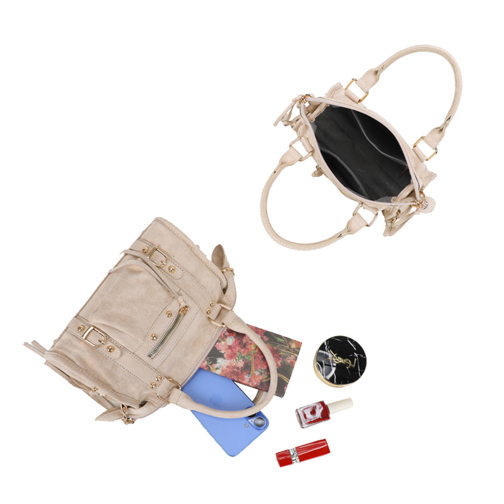 Skyla Petit Suédine Doré