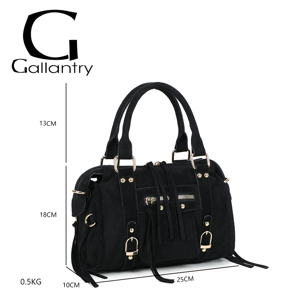 Skyla Petit Suédine Doré