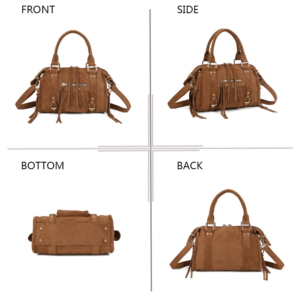 Skyla Petit Suédine Doré