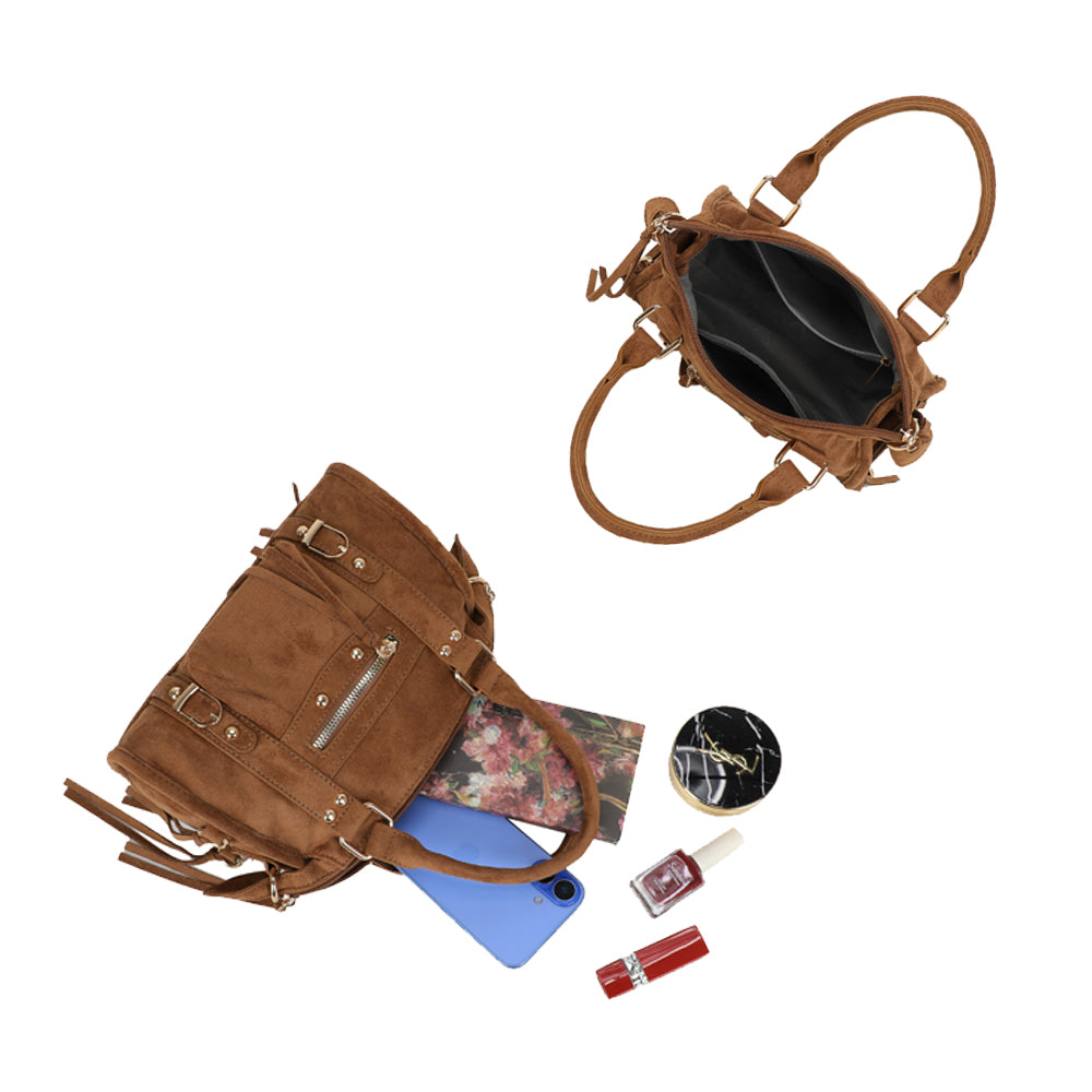 Skyla Petit Suédine Doré