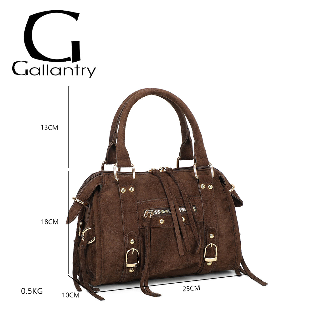 Skyla Petit Suédine Doré