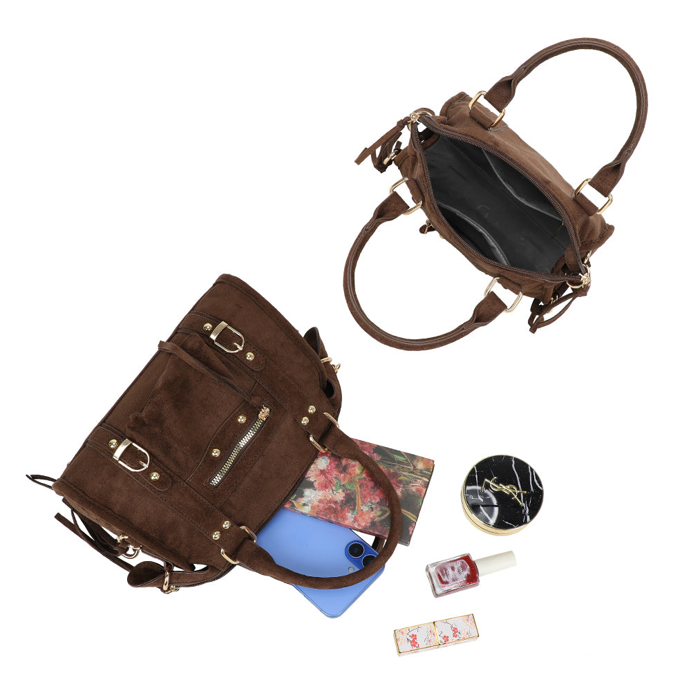 Skyla Petit Suédine Doré