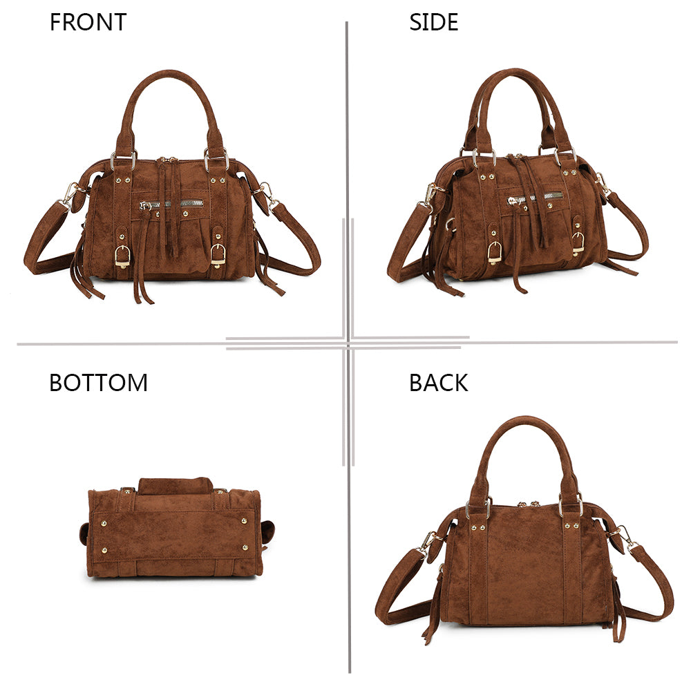 Skyla Petit Suédine Doré - Sac à main