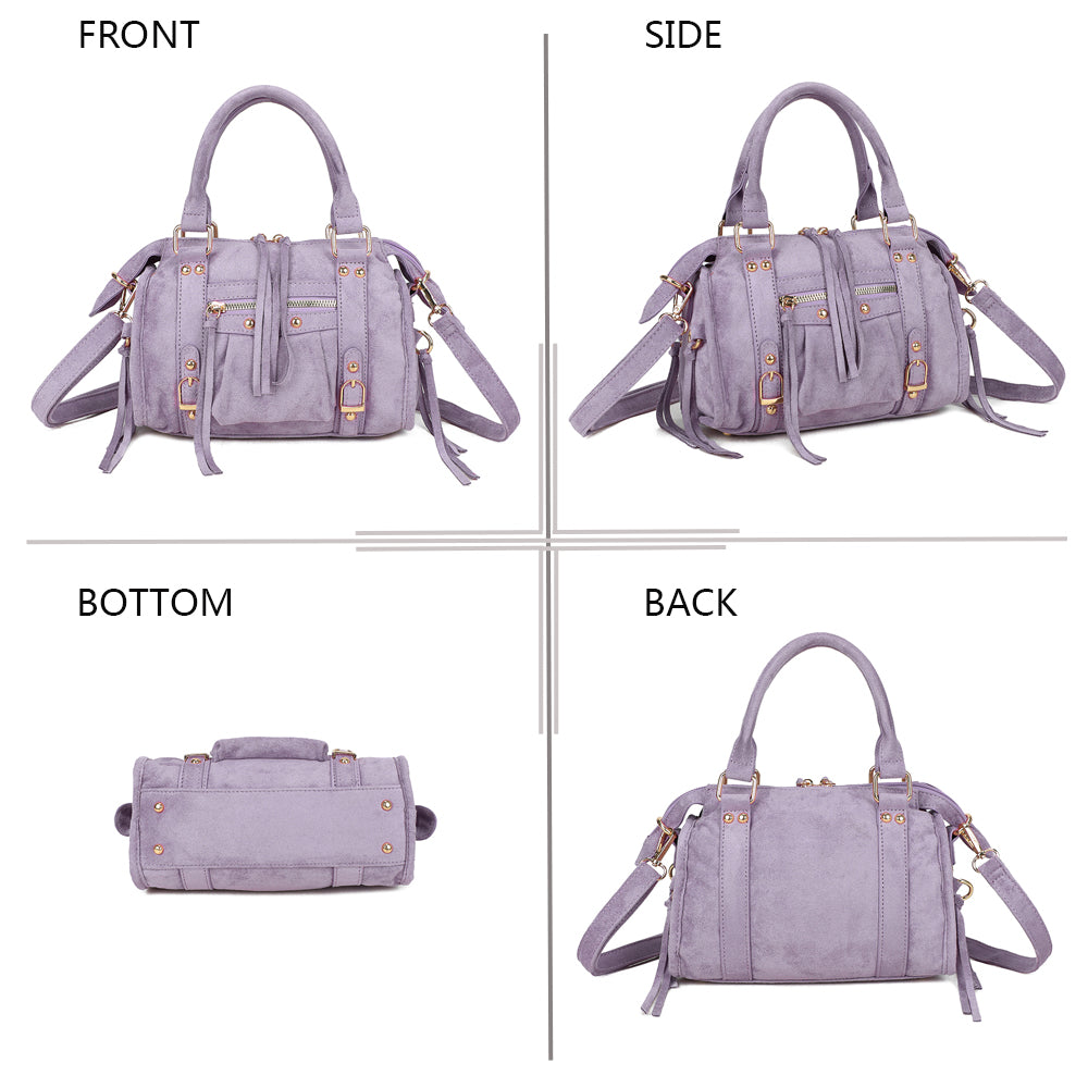 Skyla Petit Suédine Doré