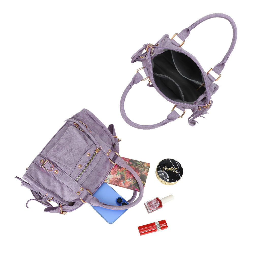 Skyla Petit Suédine Doré