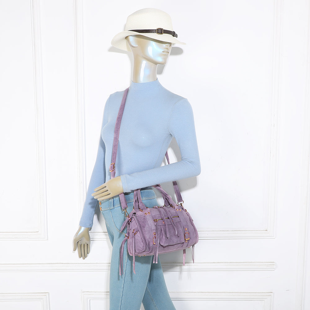 Skyla Petit Suédine Doré