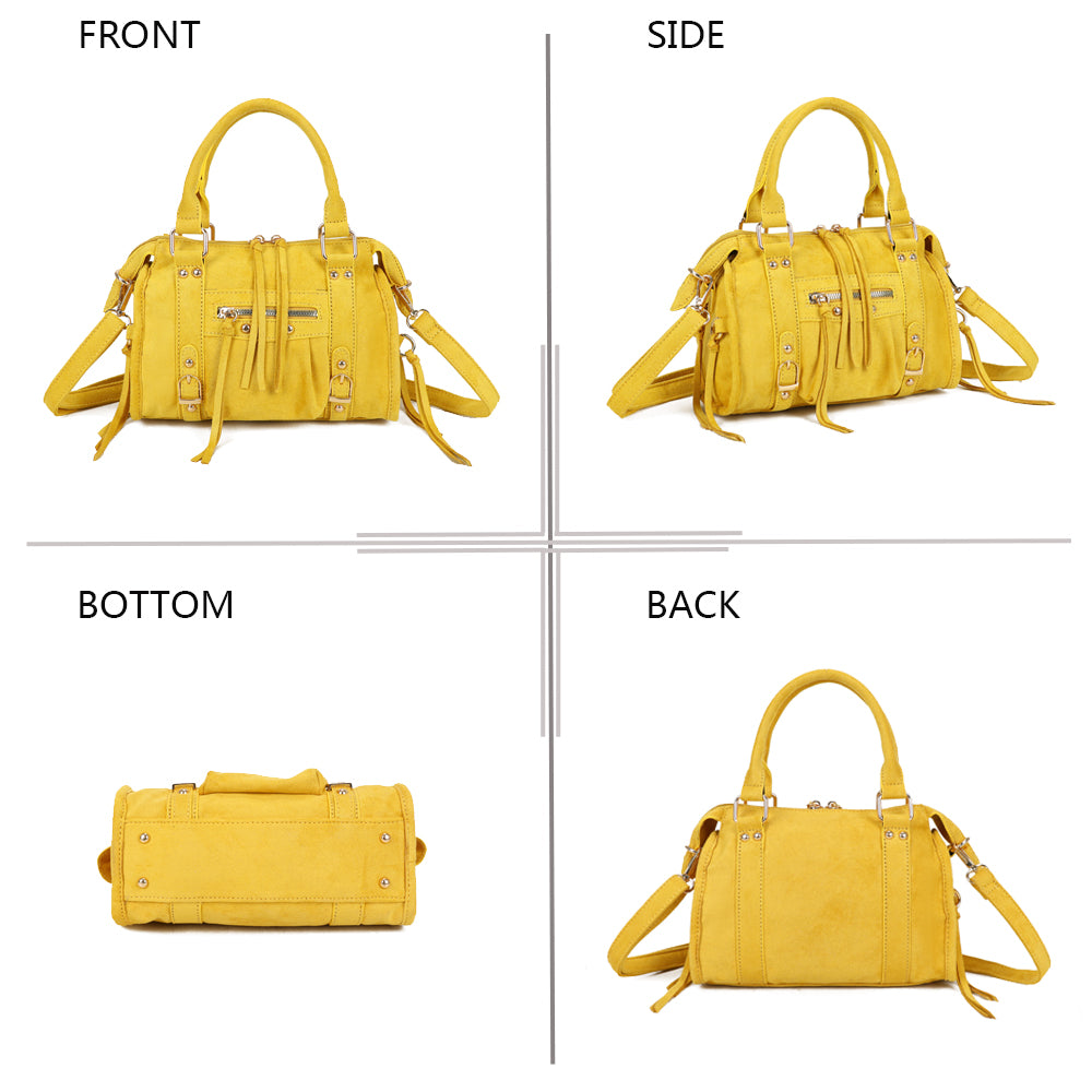 Skyla Petit Suédine Doré