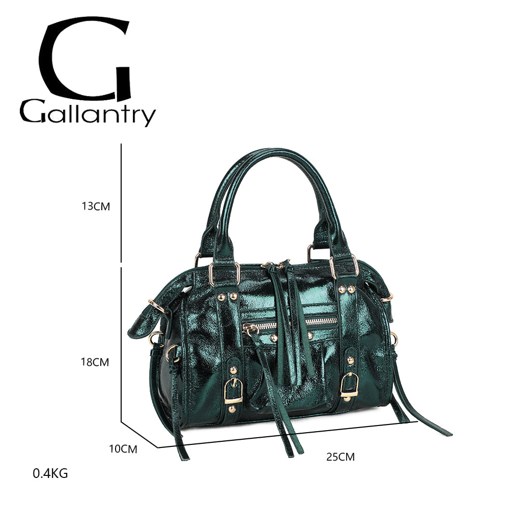 Le Skyla Brillant – Sac à main femme métallisé à bandoulière