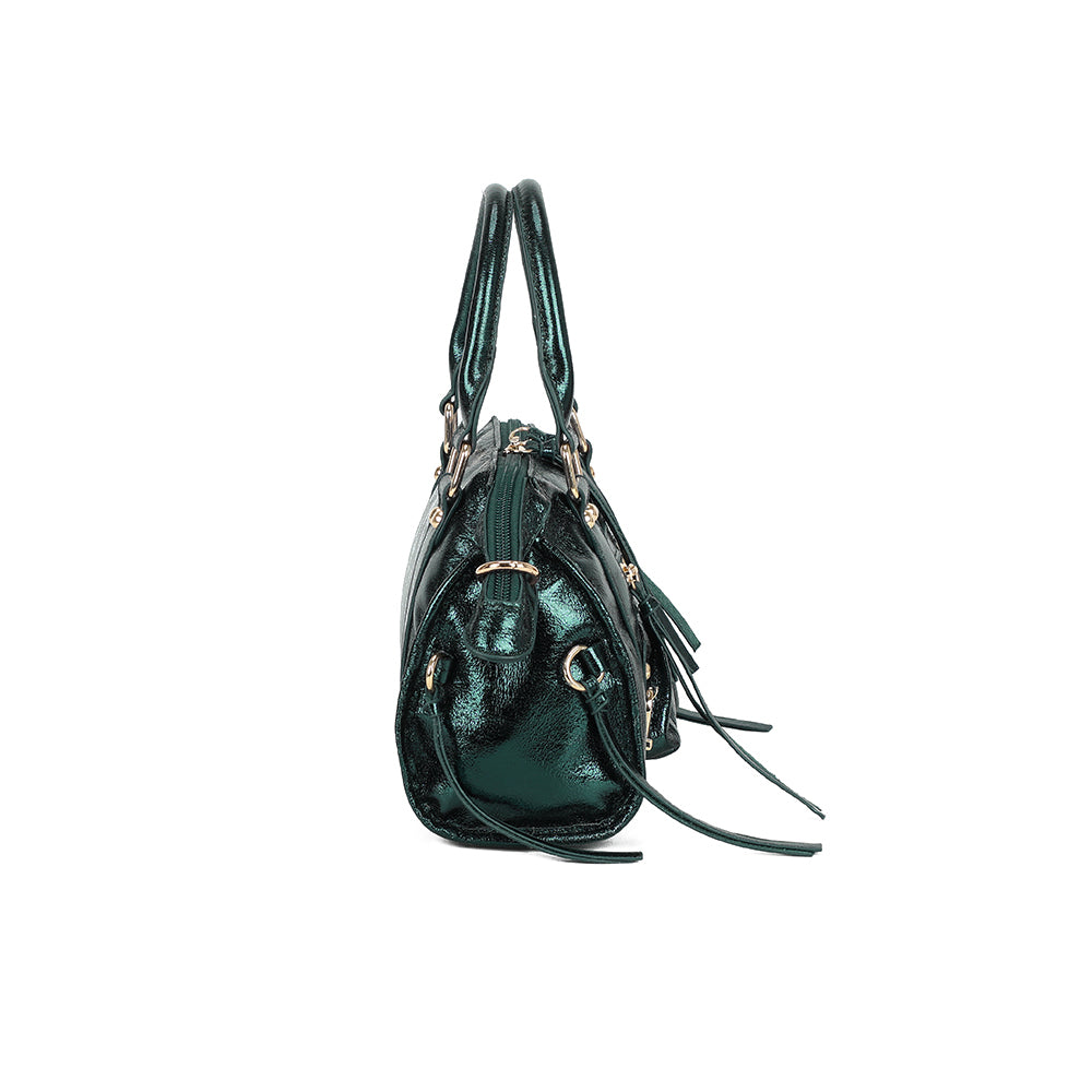 Le Skyla Brillant – Sac à main femme métallisé à bandoulière