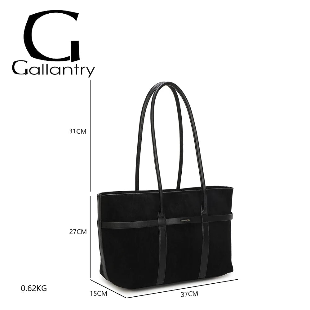 Dimensions d’Althéa noir : 37 × 15 × 27 cm, hauteur d’anse 31 cm, poids 0,62 kg – réf. R-2025