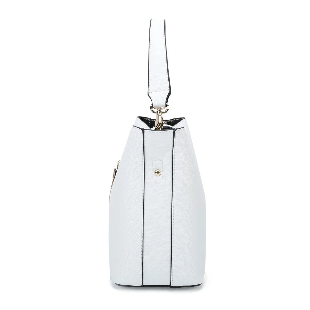 Profil de l’Amélia blanc : 12 cm de profondeur pour ranger vos essentiels du quotidien – réf. DQ-8543-1