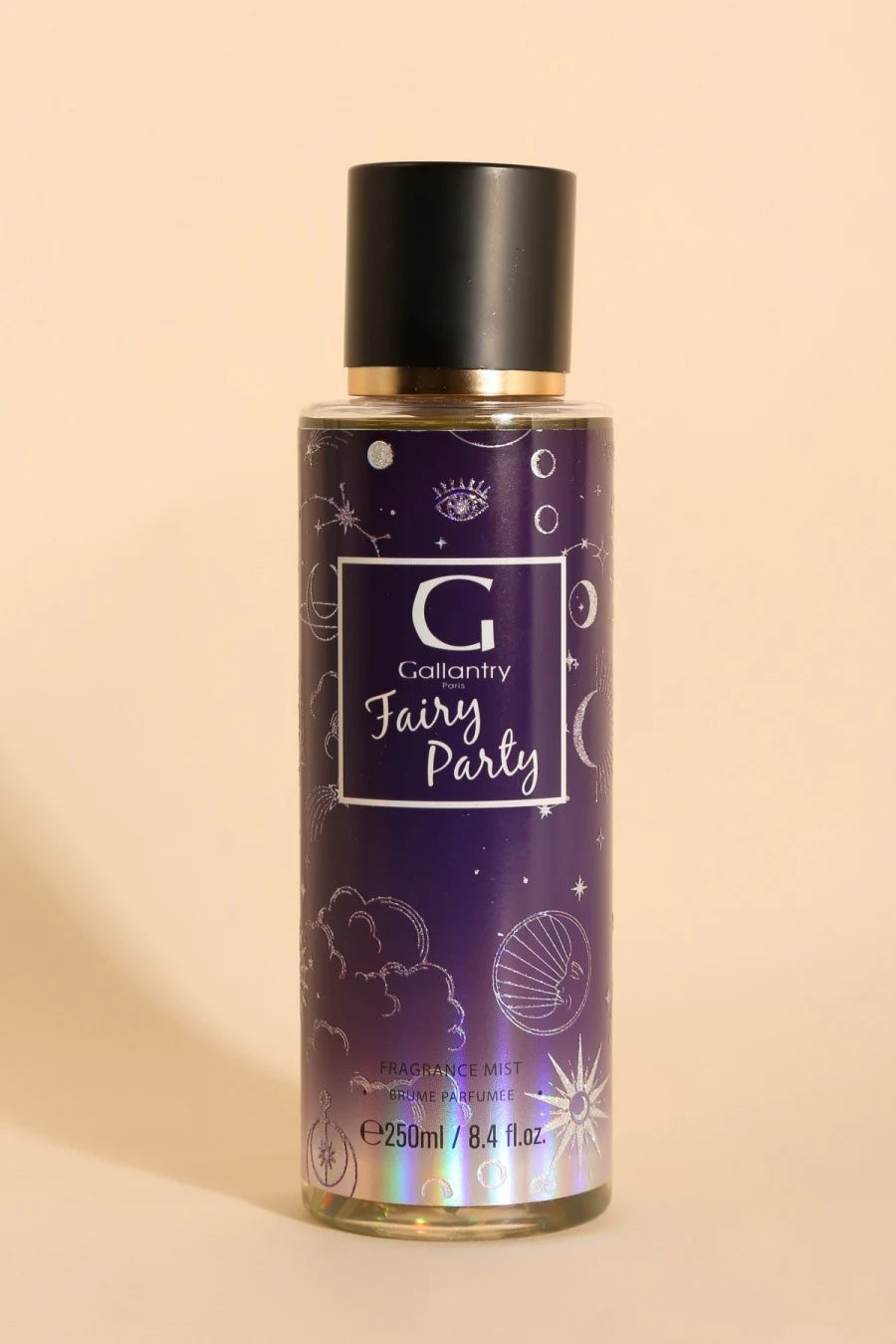 Flacon vaporisateur de 250 ml de la brume parfumée Fairy Party de Gallantry Paris