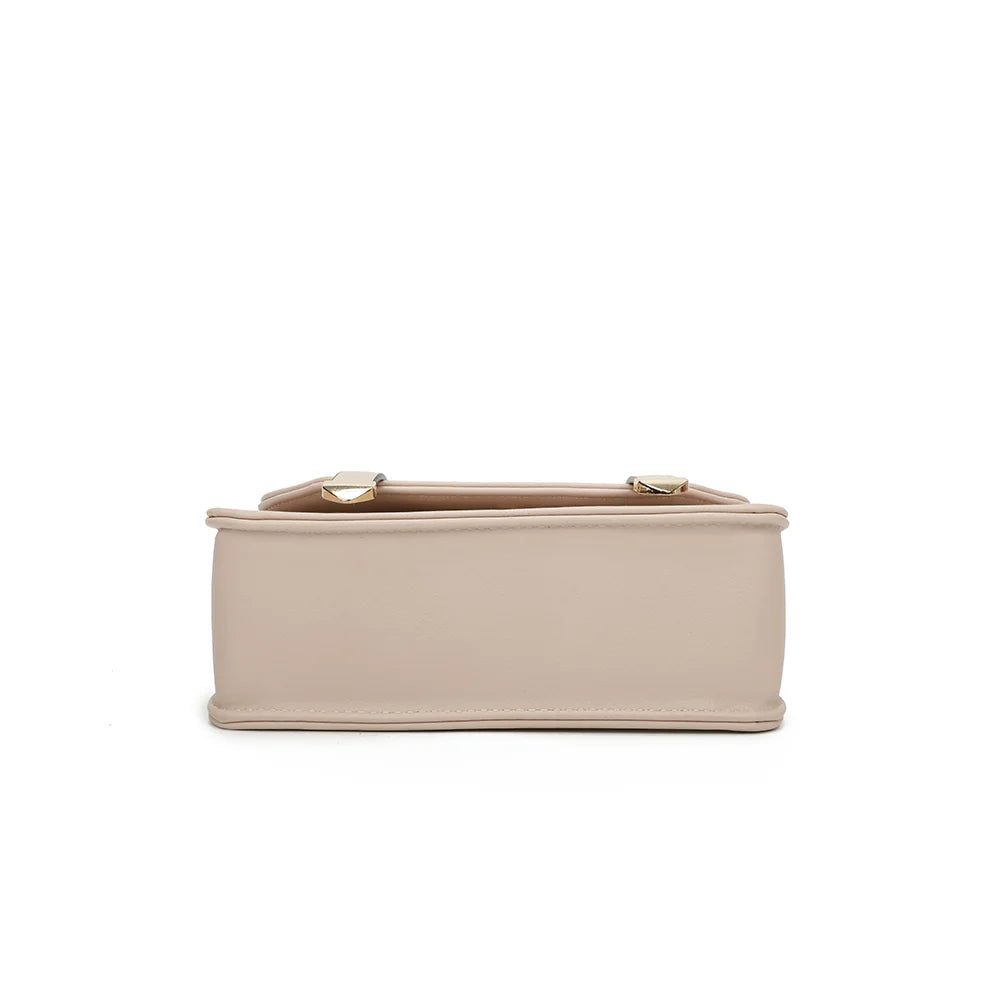Dessous du Chic Intemporel rose : base rectangulaire nette de 22 × 8 cm – réf. C-0156