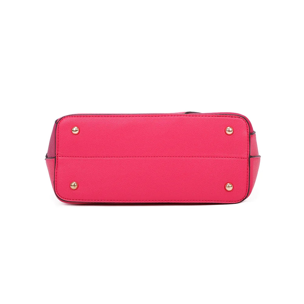Dessous de L’Ingénieuse Mini fuschia, avec une base de 27,5 × 12 cm – réf. Z-9329-34
