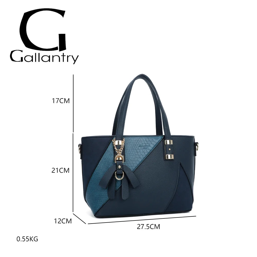 Dimensions de L’Ingénieuse Mini marine : 27,5 × 12 × 21 cm, anses de 17 cm – réf. Z-9329-34