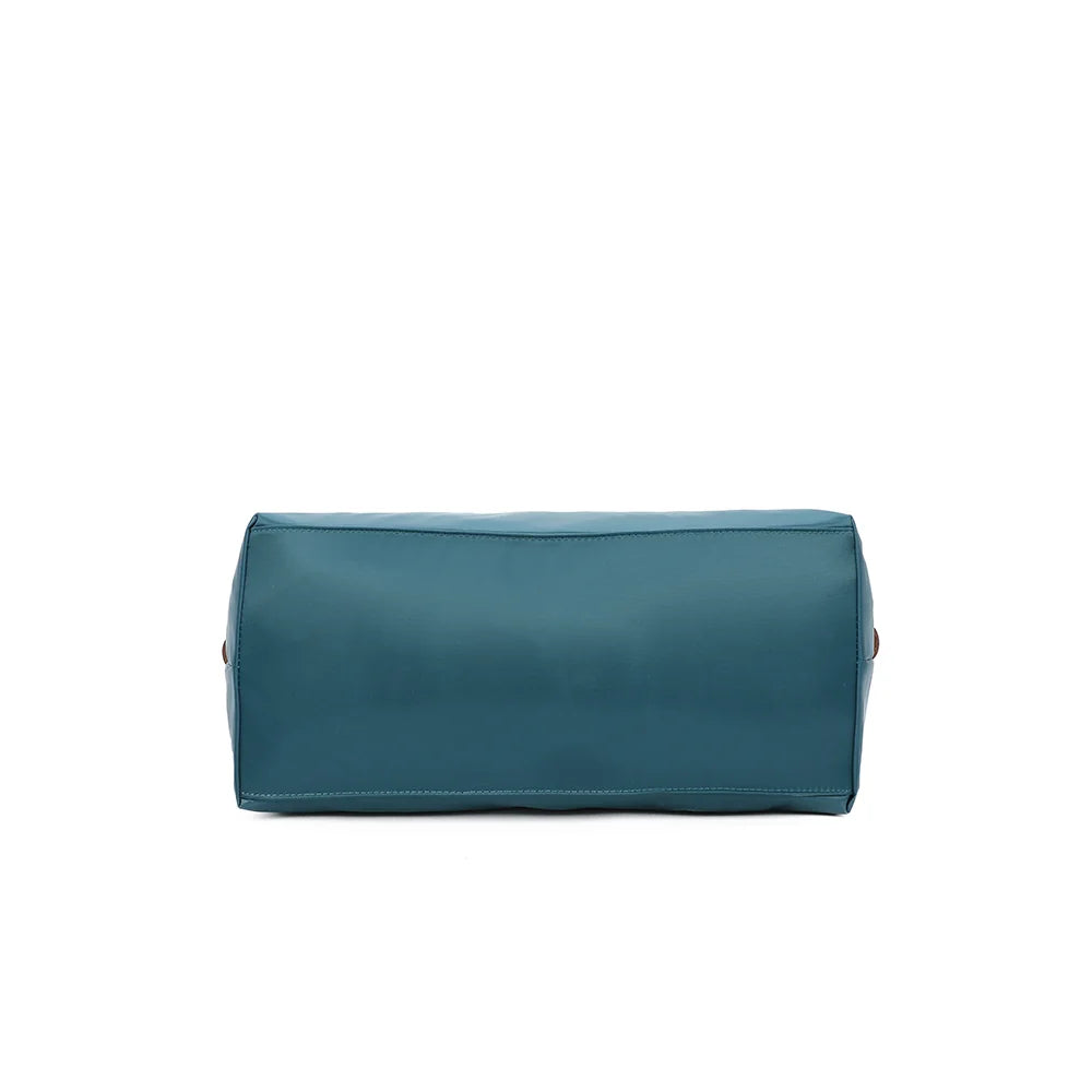 Dessous de La Balade (Large) vert foncé, une base large en nylon pour un cabas qui tient bien – réf. Z-02