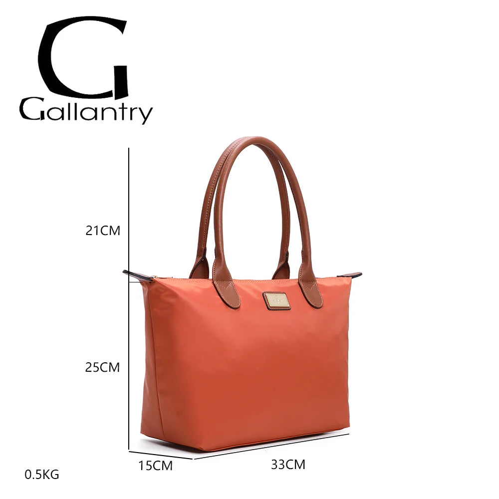 Dimensions de La Balade Medium orange : environ 33 × 15 × 25 cm, avec 21 cm de hauteur d’anses – réf. Z-03