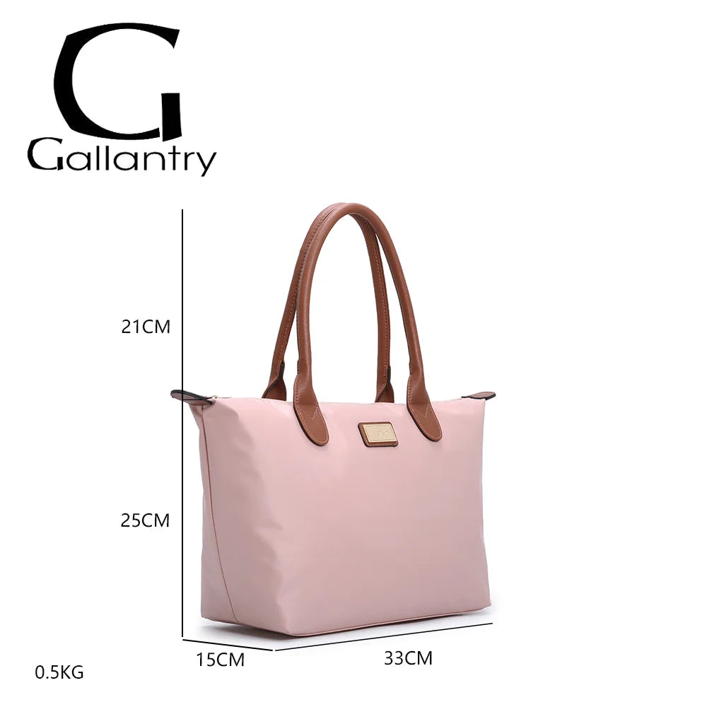 Dimensions de La Balade Medium rose claire : environ 33 × 15 × 25 cm, avec 21 cm de hauteur d’anses – réf. Z-03