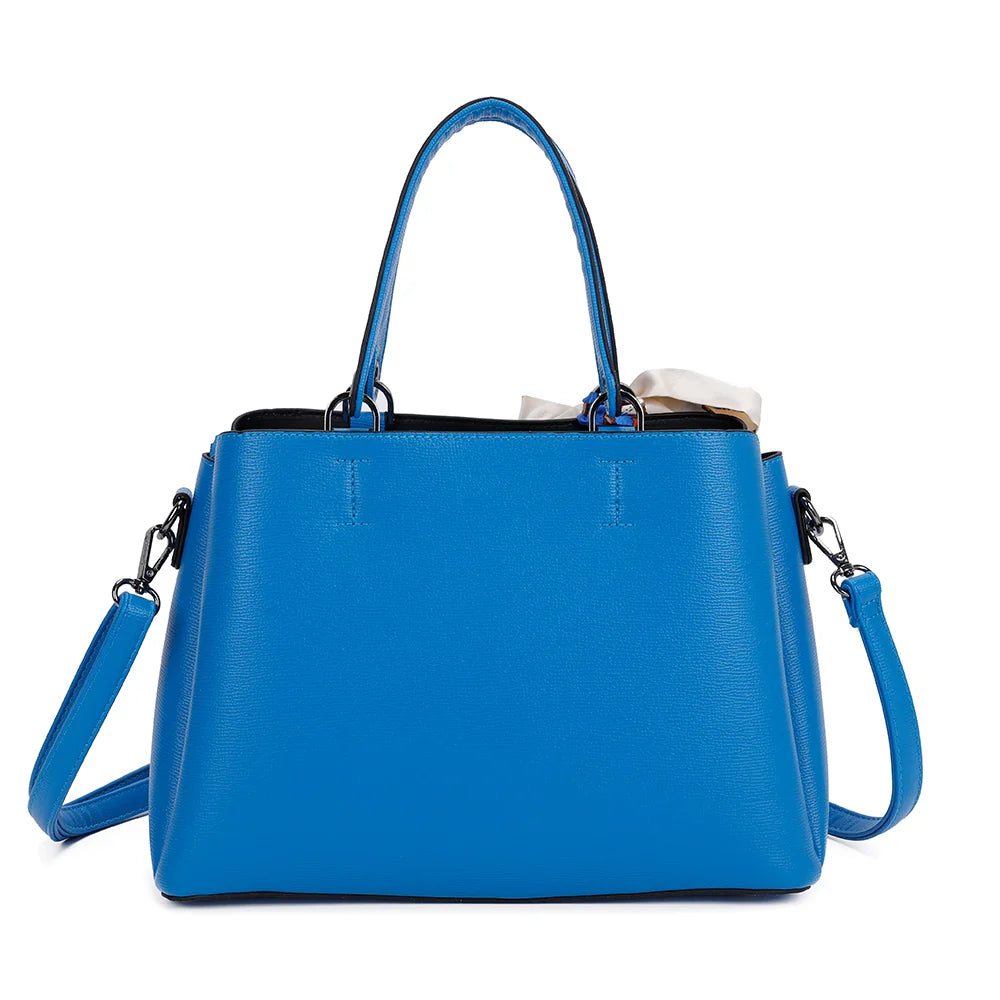 Dos du sac à main La Coquette bleu électrique – réf. DQ-815