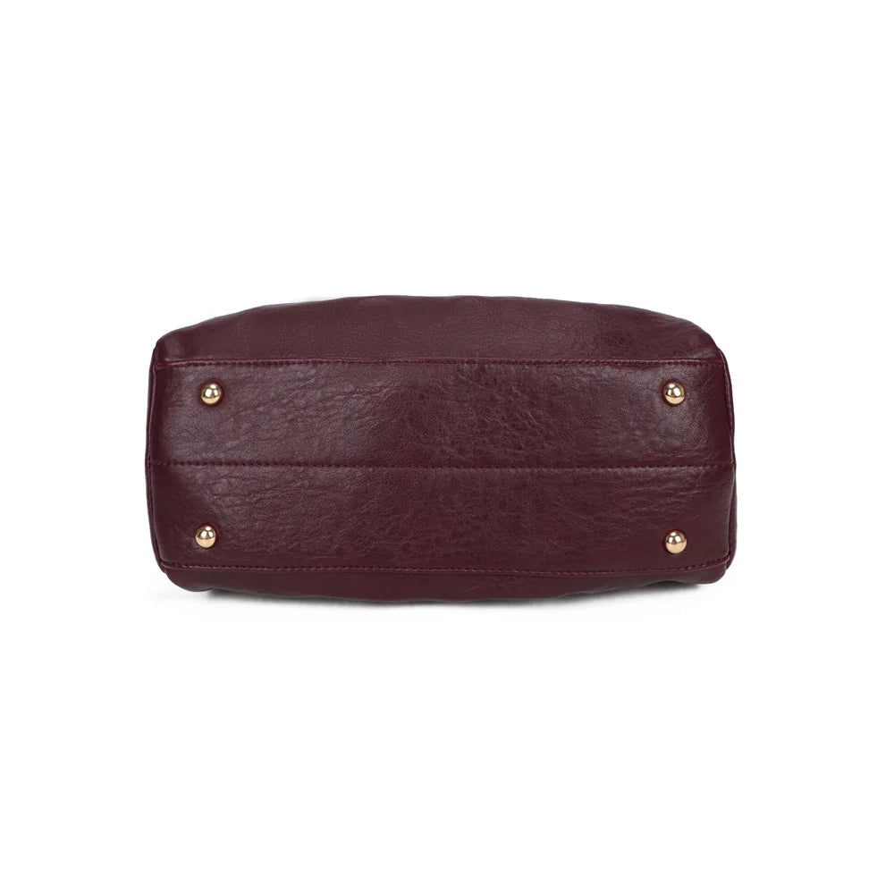 Dessous de La Mylane bordeaux, une base de 30 × 13 cm pour les essentiels du quotidien – réf. DQ-8739-1