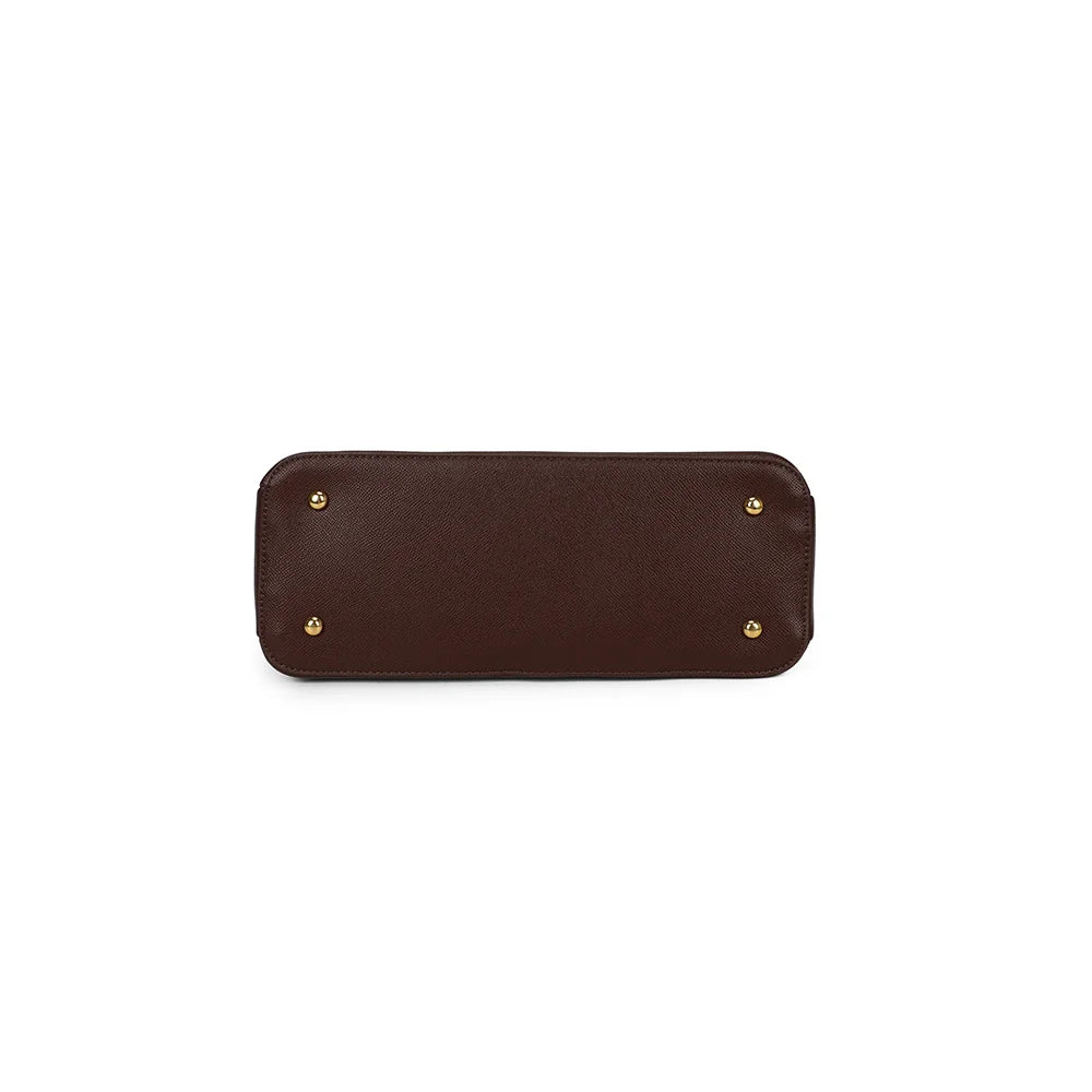 Dessous de La Valdine café, base structurée qui garde au sac sa belle tenue – réf. M-9464