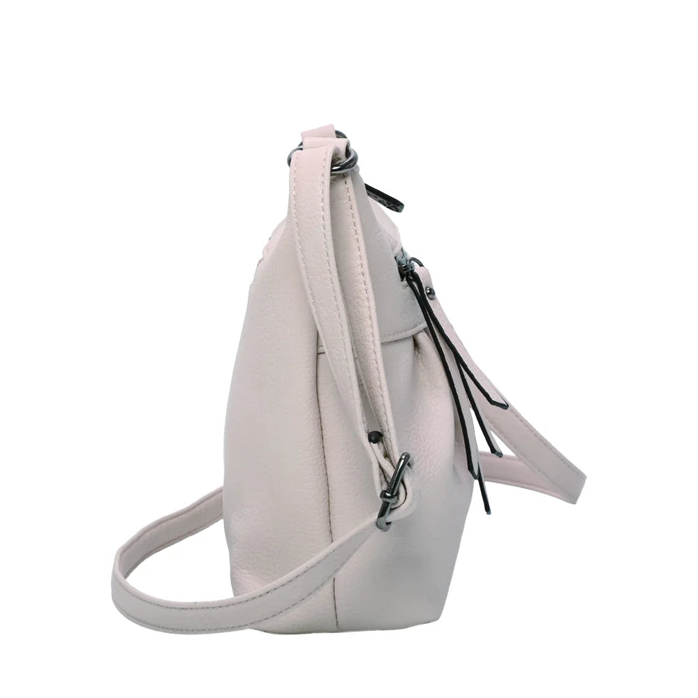 Profil du Le Auréane beige : format fin de 7 cm de profondeur et boucle de réglage – réf. Z-5103