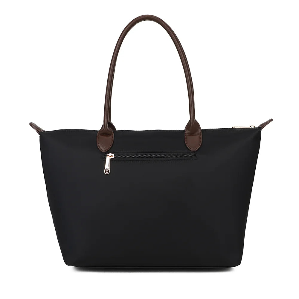 Dos du Le Meralis noir avec sa poche extérieure zippée pour garder l’essentiel à portée de main – réf. Z-06-1