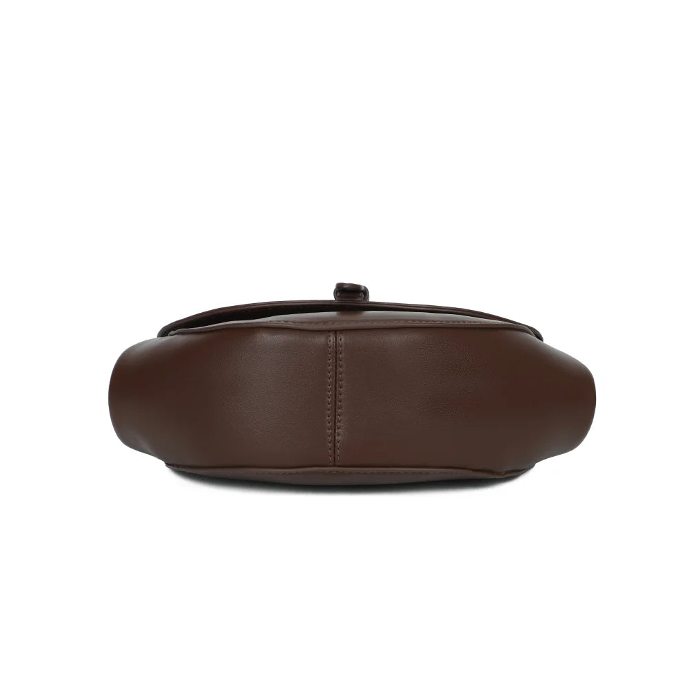 Dessous du Merlot café : base arrondie en demi-lune au format compact – réf. KJ-62107