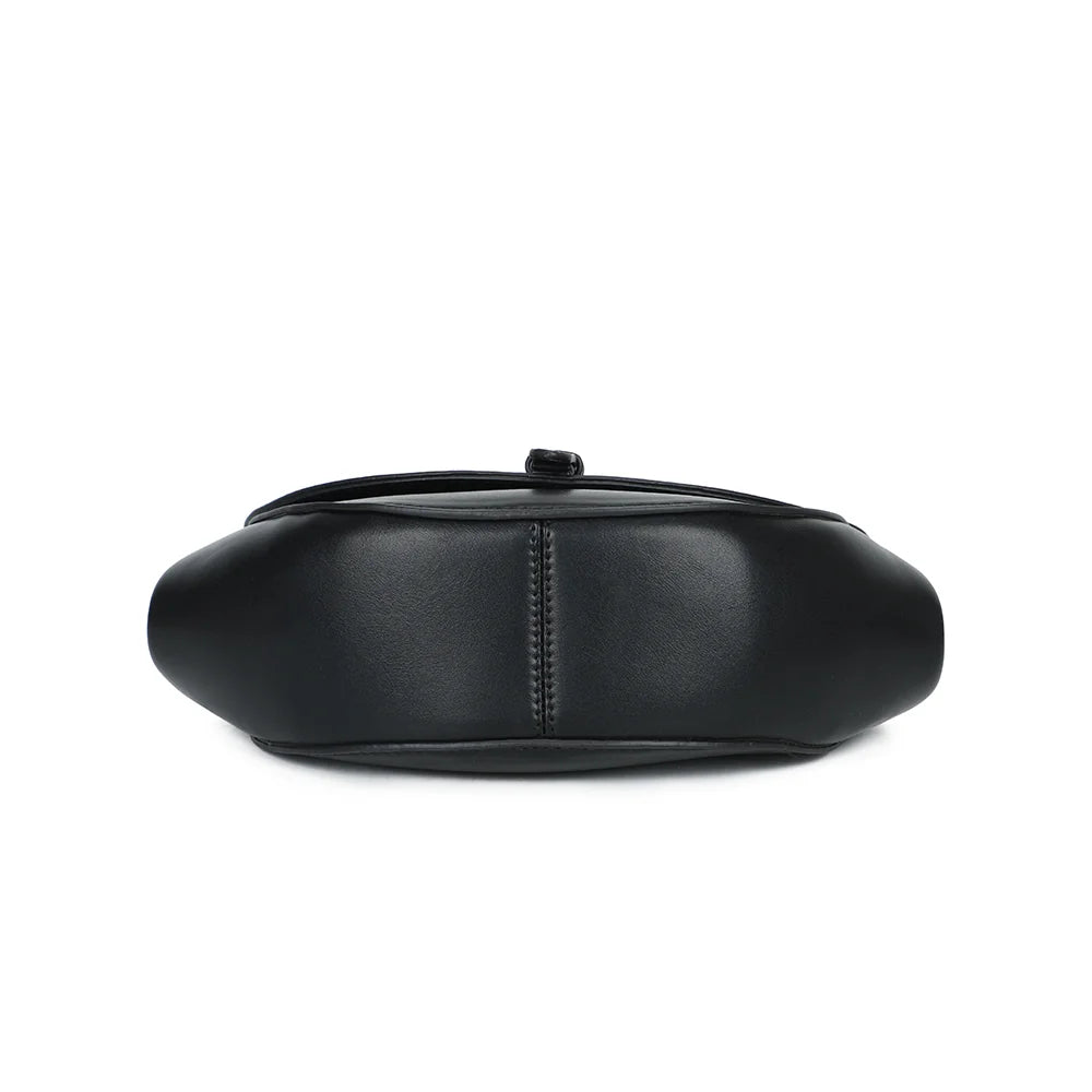 Dessous du Merlot noir : base arrondie en demi-lune au format compact – réf. KJ-62107