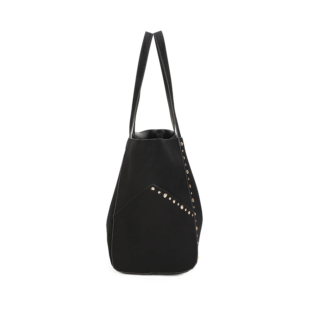 Profil du Le Rivana noir : un soufflet de 18 cm de profondeur pour tout emporter – réf. M-9457-AIR