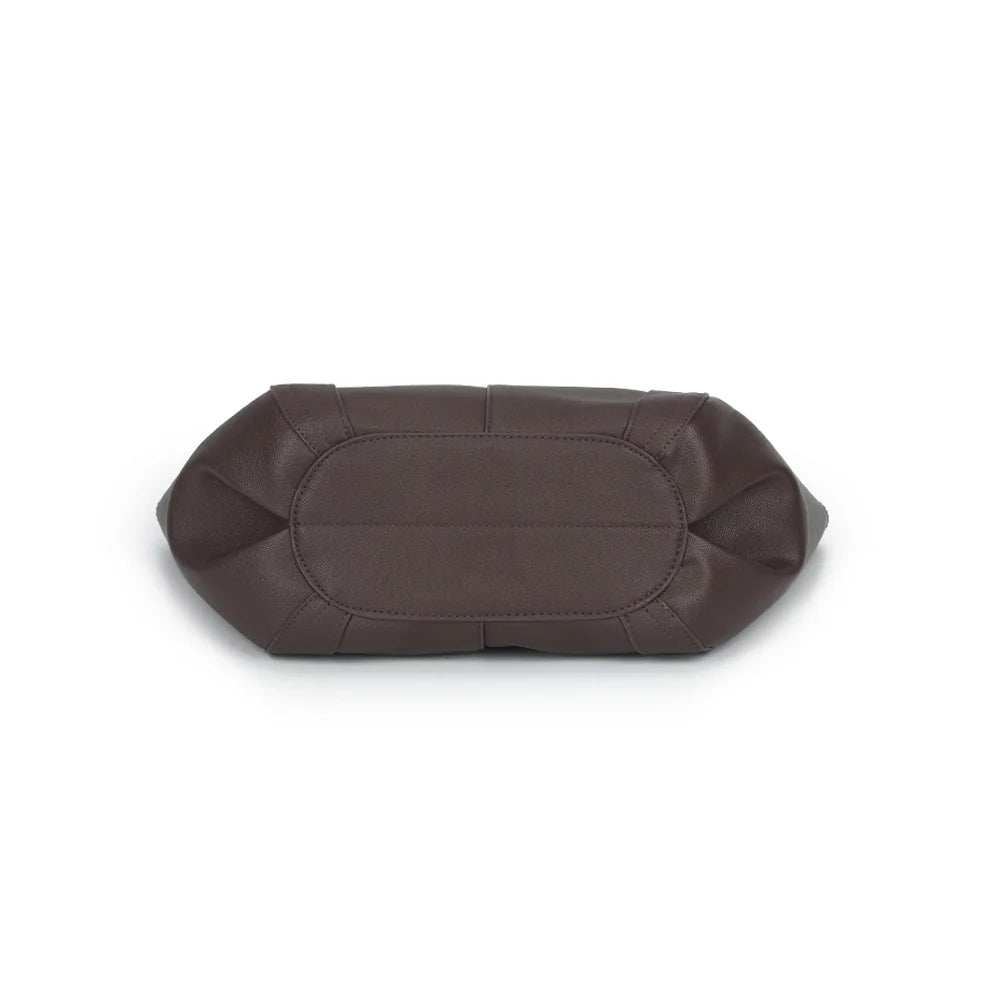 Dessous du sac Le Rubino café, vue de la base – réf. KJ-62099