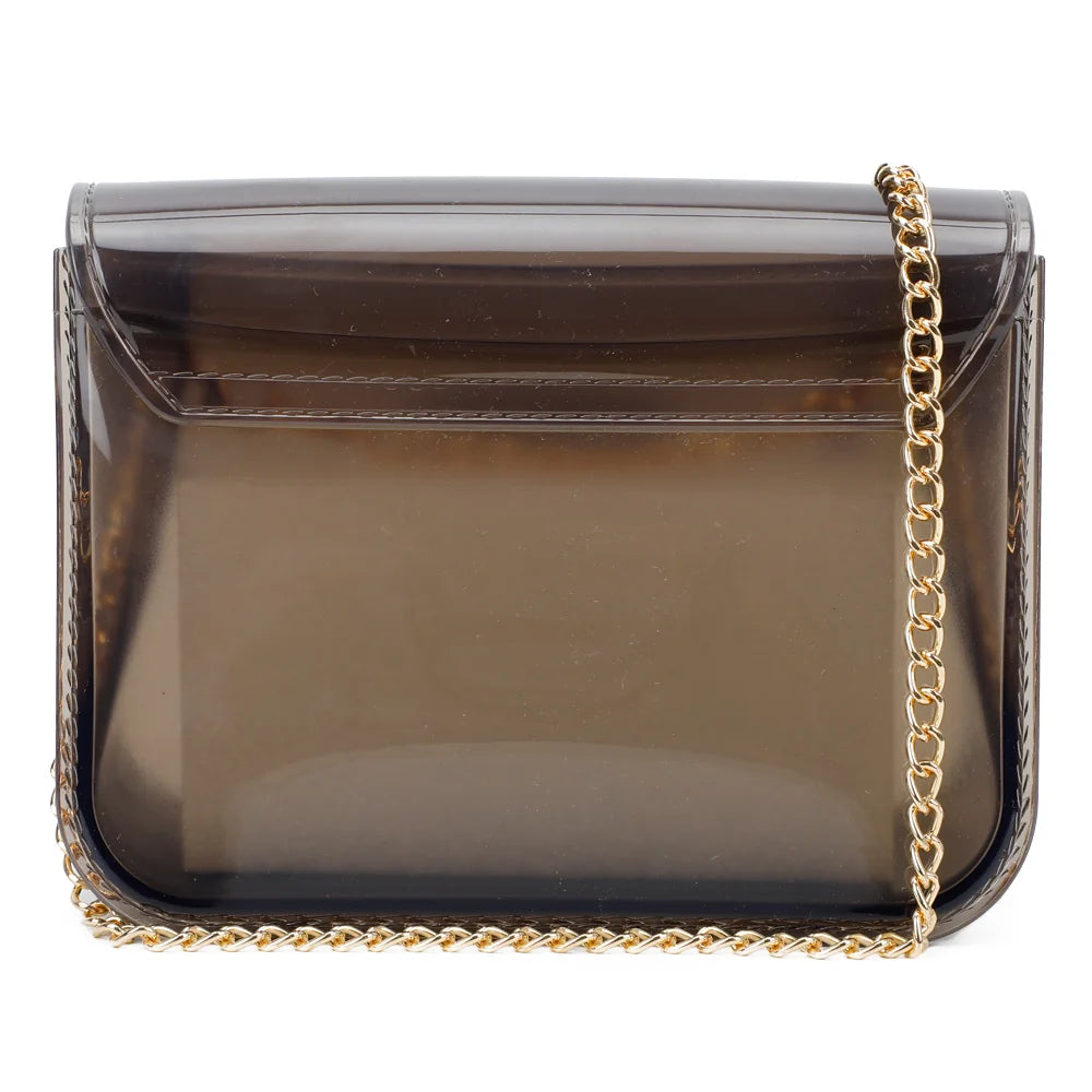 Dos du Luminance noir : surface lisse et transparente teintée brun fumé – réf. MS-75004