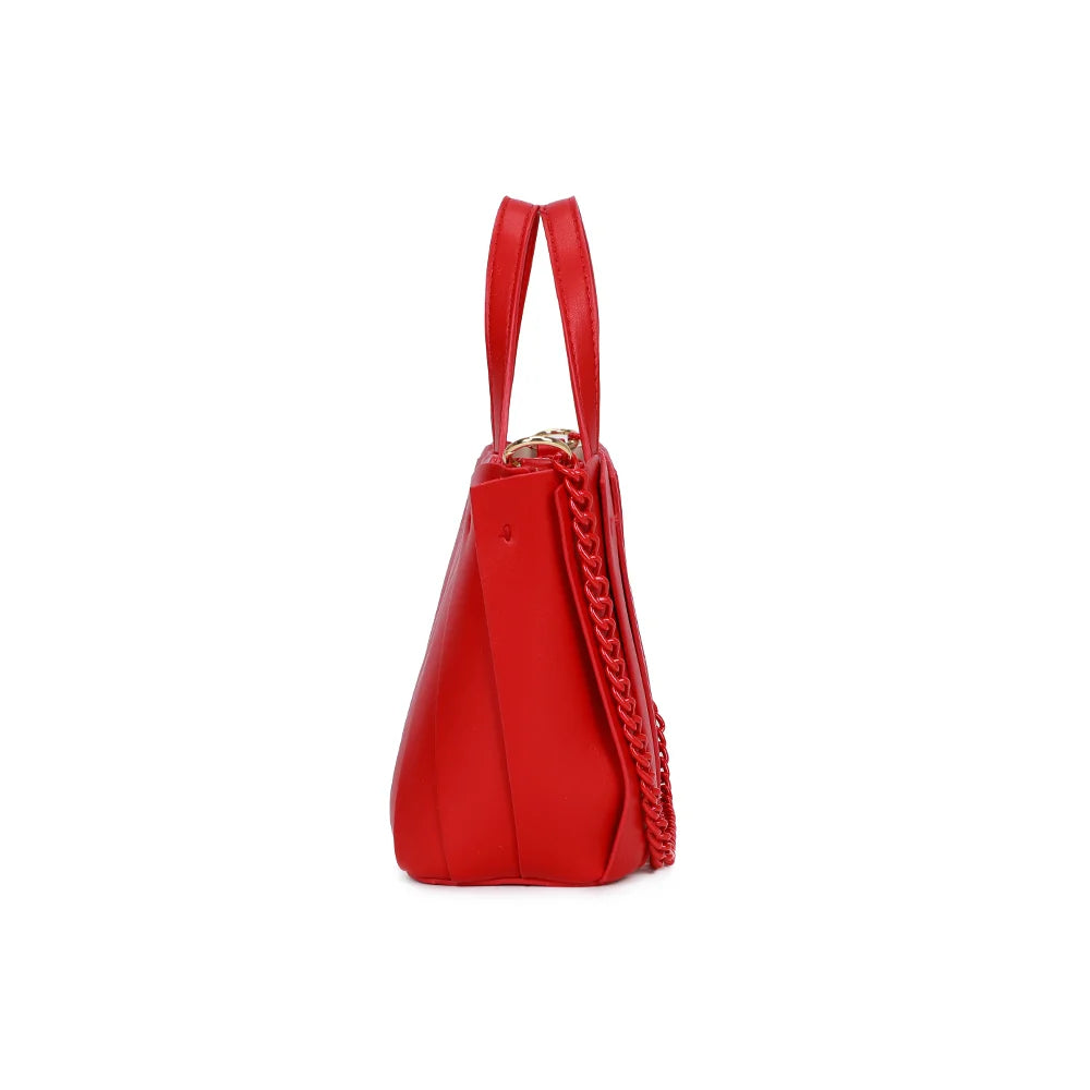 Profil du Rayon d’Élégance rouge : format compact de 9 cm de profondeur – réf. A-9110