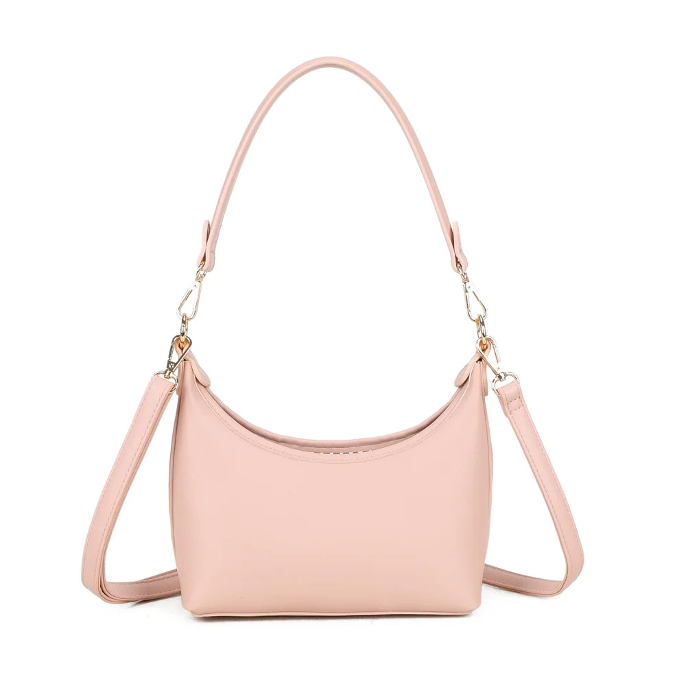 Dos du Sira Riviera rose, même tressage ajouré clair encadré de bordures synthétiques lisses – réf. A-9153