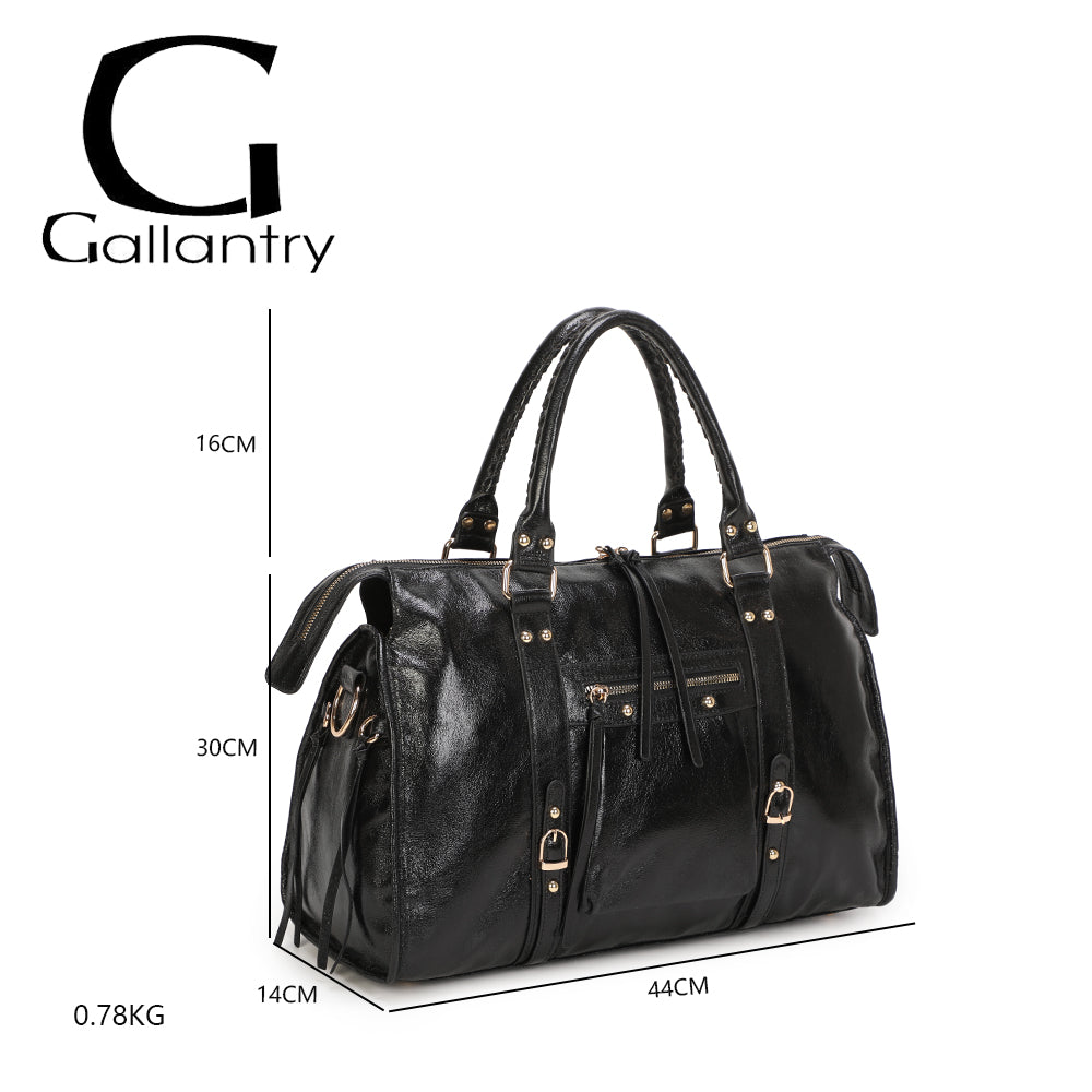La Goldine – Grand sac cabas femme métallisé