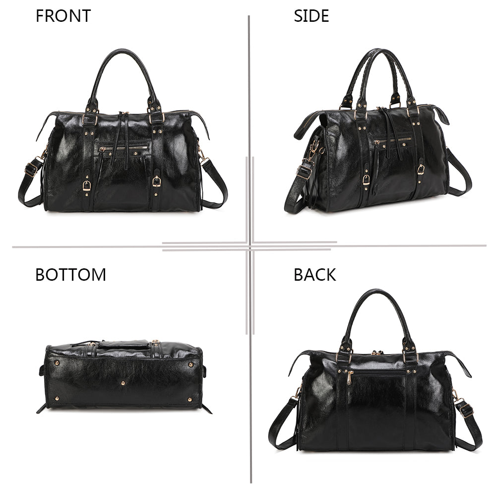 La Goldine – Grand sac cabas femme métallisé