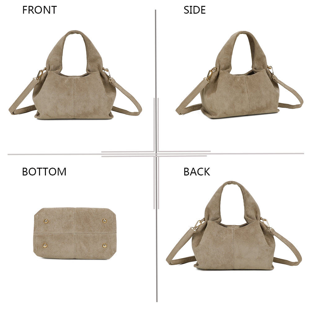 Mila Velours (Taupe profond)