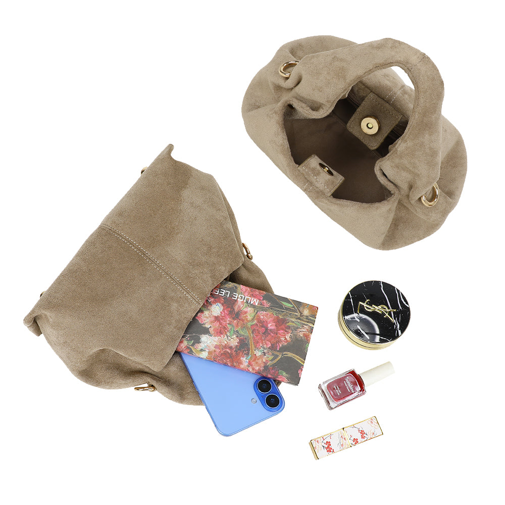 Mila Velours (Taupe profond)