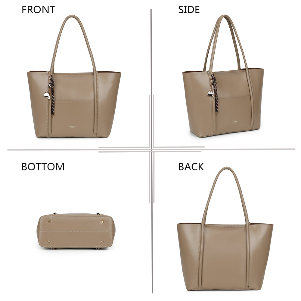 Élégance Poudrée - Sac Cabas