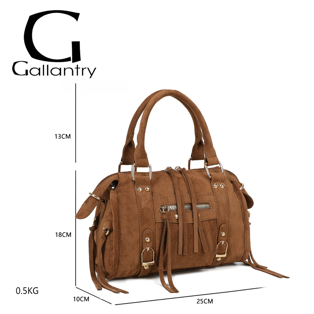 Skyla Petit Suédine Doré