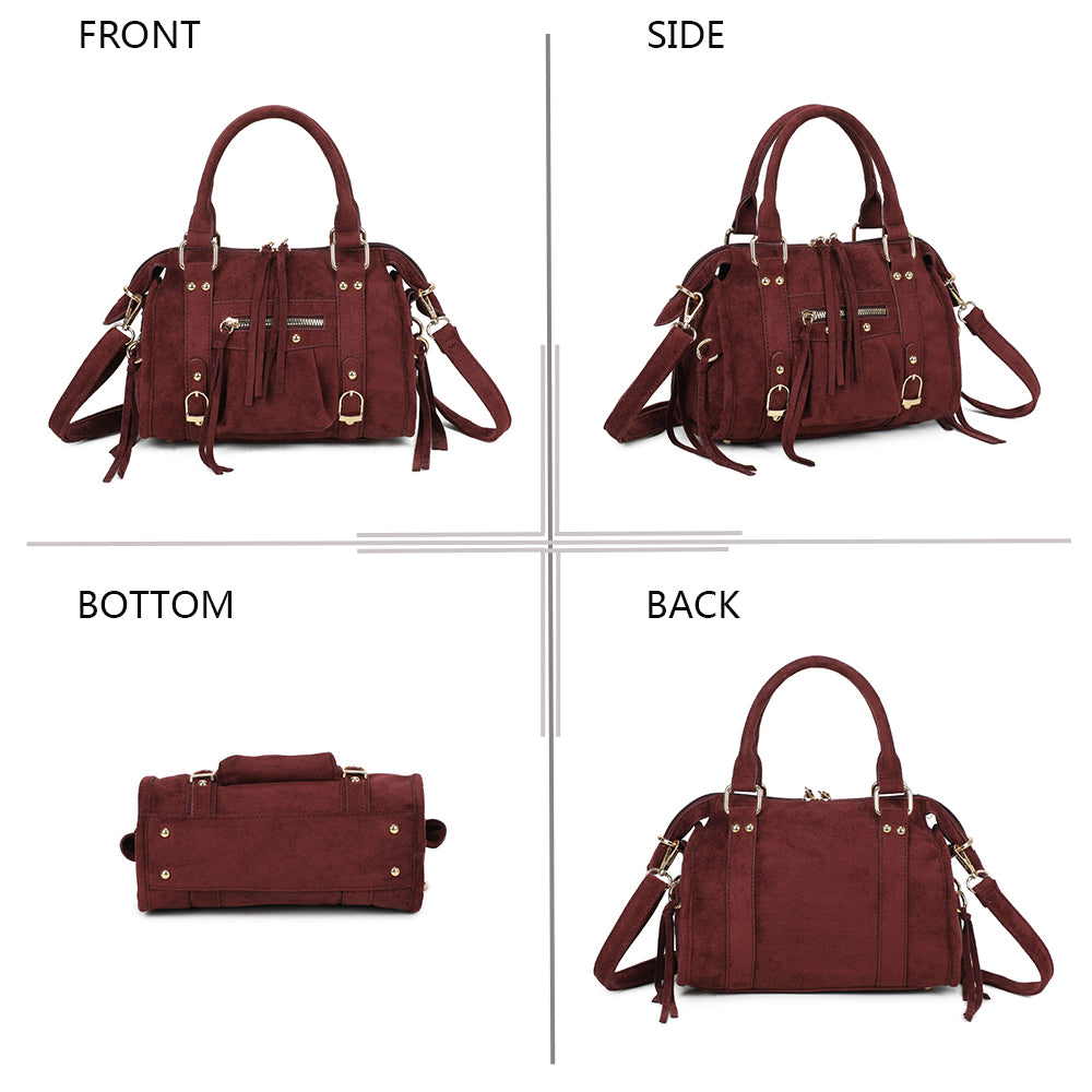 Skyla Petit Suédine Doré - Sac à main