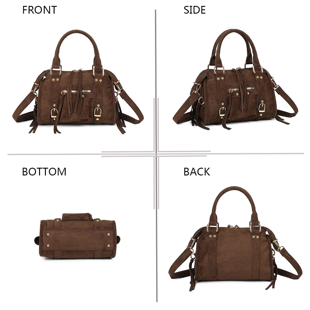 Skyla Petit Suédine Doré