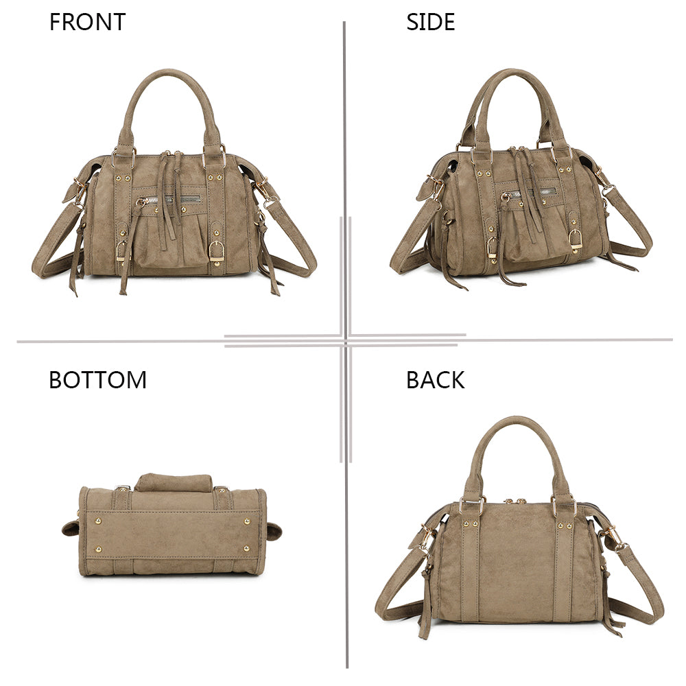 Skyla Petit Suédine Doré - Sac à main