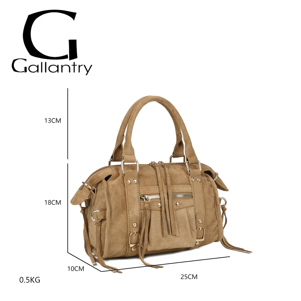 Skyla Petit Suédine Doré