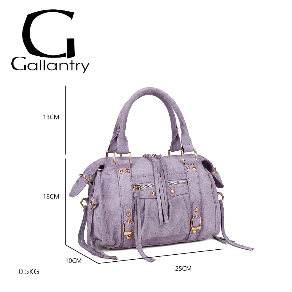 Skyla Petit Suédine Doré