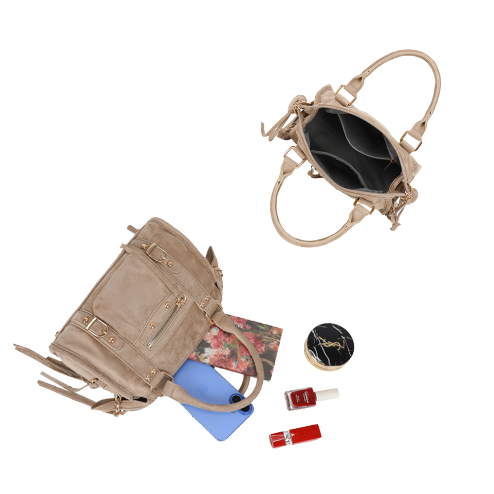 Skyla Petit Suédine Doré