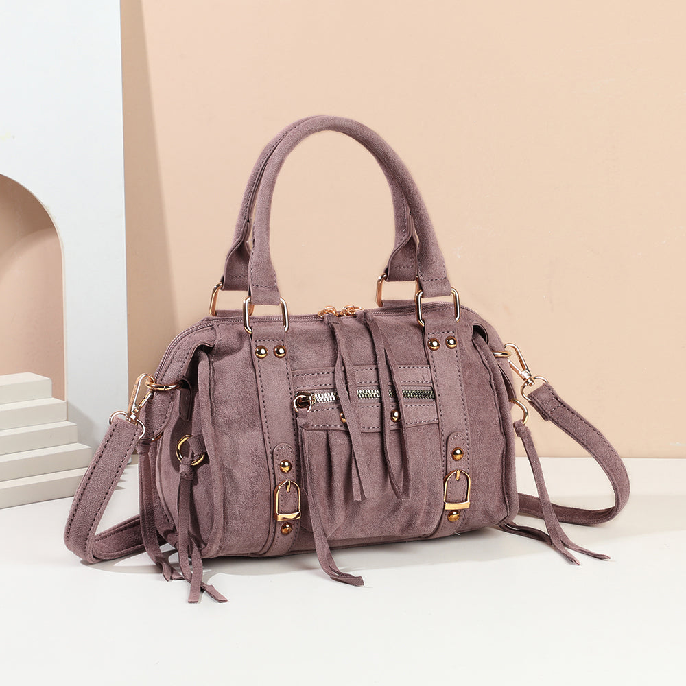 Skyla Petit Suédine Doré - Sac à main