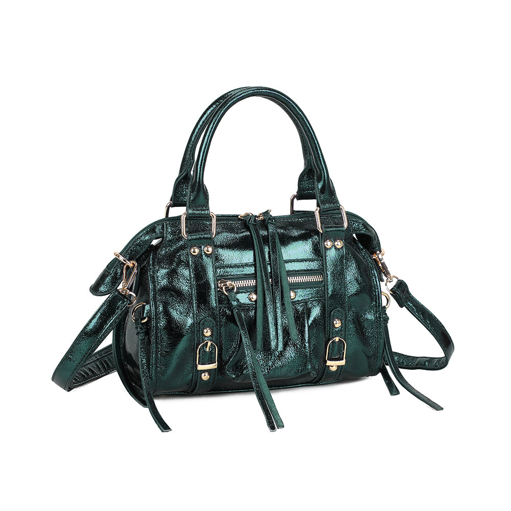 Le Skyla Brillant – Sac à main femme métallisé à bandoulière